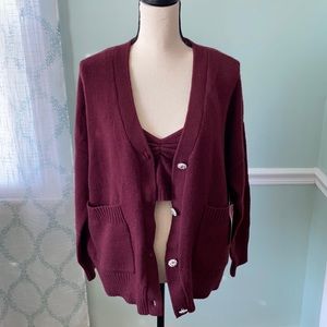 Witty Fox twin sweater set Size XL juniors NWT